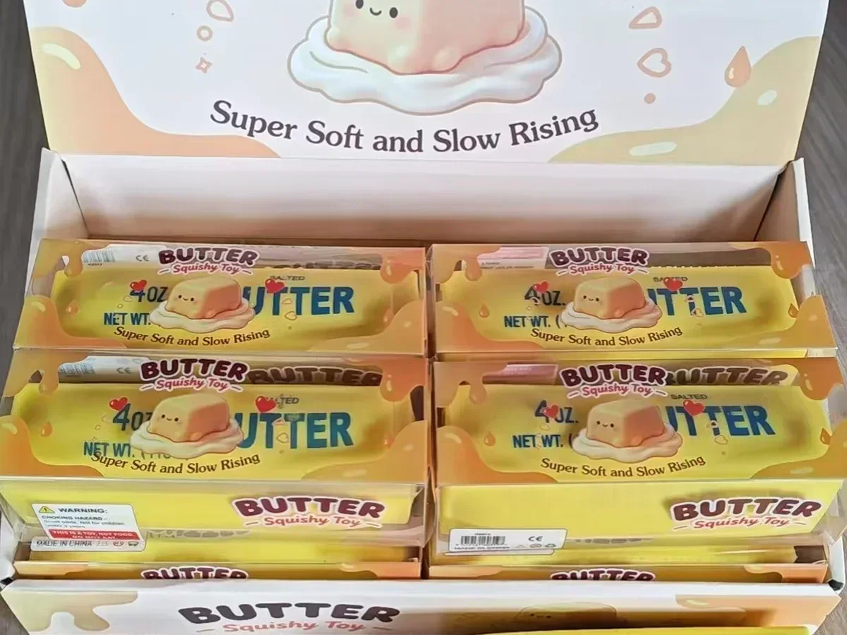 Butter & Cheese Squishy — wholesale squishy factory photo
