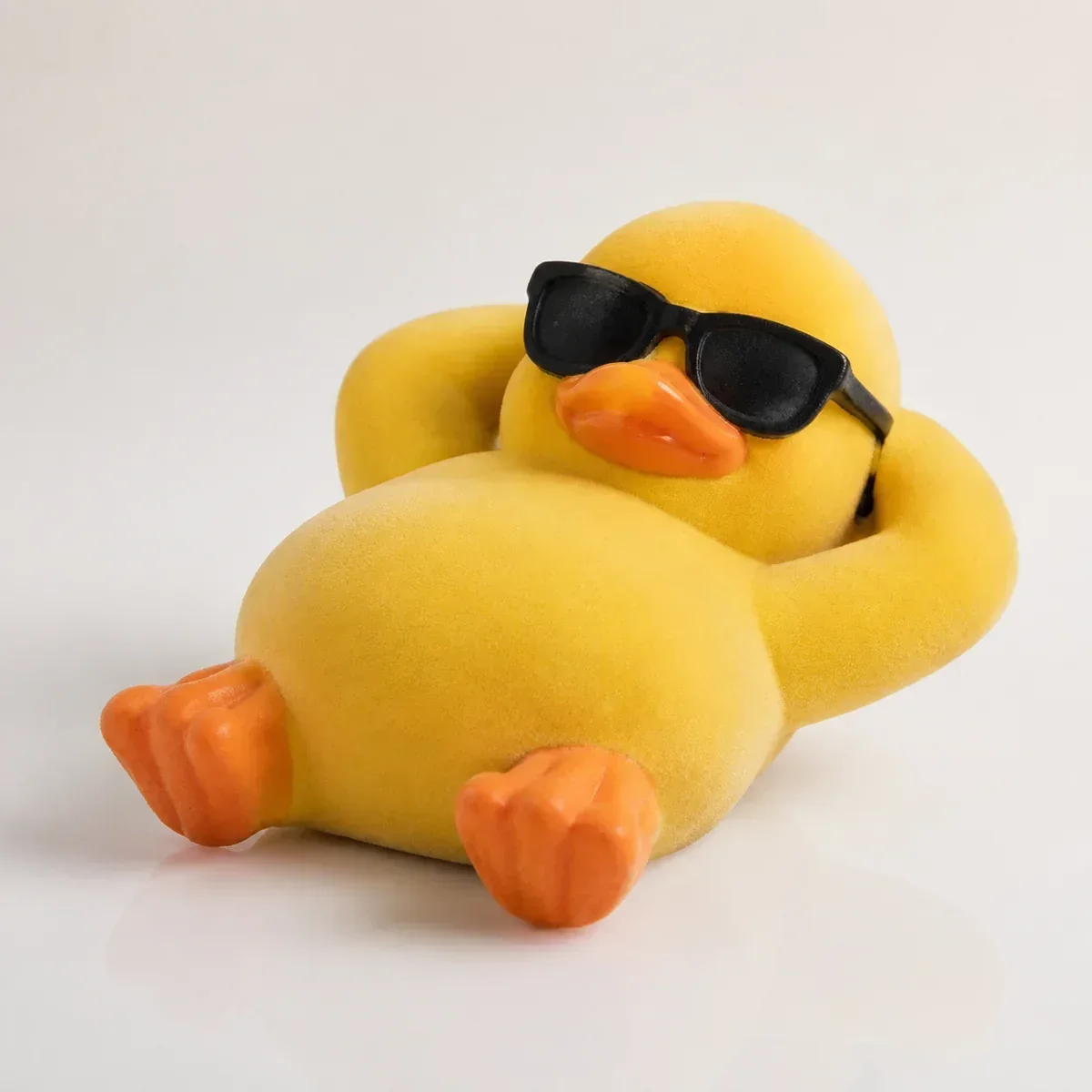 Chilling Duck squishy — Slow-Rise PU Foam, Animal Squishy family, wholesale from factory Chilling Duck squishy — Slow-Rise PU Foam, Animal Squishy family, wholesale from factory