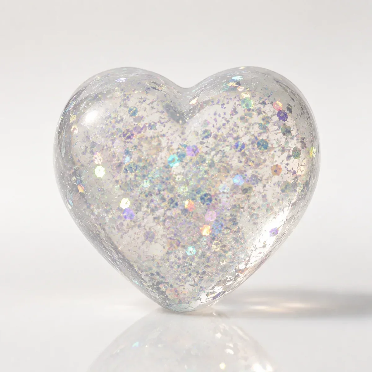 Transparent Crystal squishy texture close-up Transparent Crystal squishy texture close-up