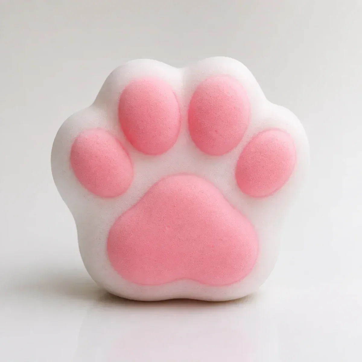 Pink &White Pastel Two-Tone Cat Paw squishy — Slow-Rise PU Foam, Cat Paw Squishy family, wholesale from factory Pink &White Pastel Two-Tone Cat Paw squishy — Slow-Rise PU Foam, Cat Paw Squishy family, wholesale from factory