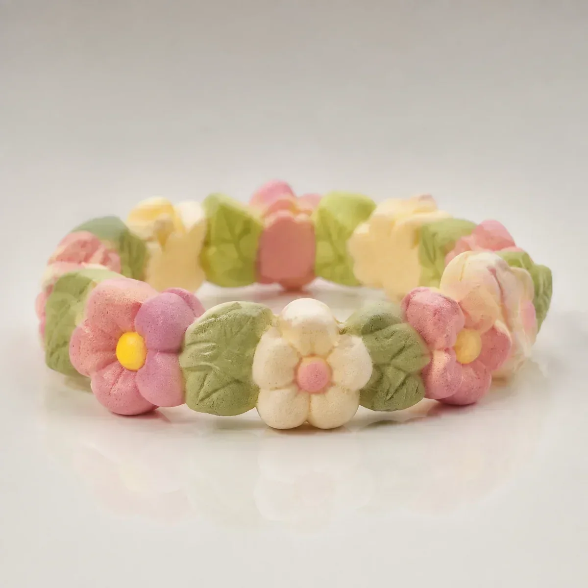 Bracelet Flower Bracelet squishy — Slow-Rise PU Foam, Novelty Squishy family, wholesale from factory Bracelet Flower Bracelet squishy — Slow-Rise PU Foam, Novelty Squishy family, wholesale from factory