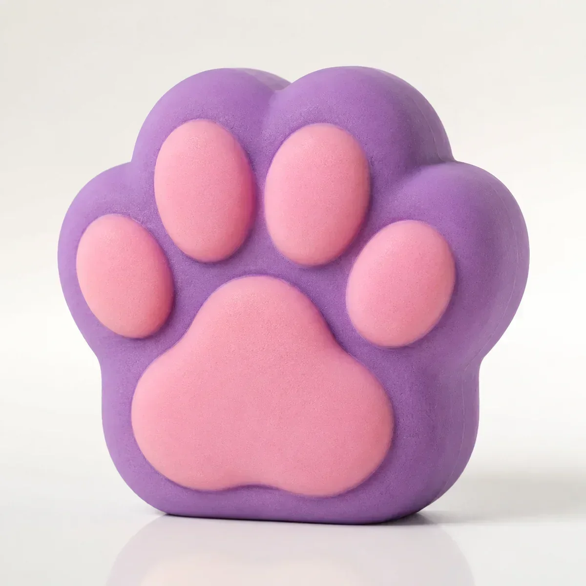 Super Large Purple Based Pink Cat Paw squishy — Slow-Rise PU Foam, Cat Paw Squishy family, wholesale from factory Super Large Purple Based Pink Cat Paw squishy — Slow-Rise PU Foam, Cat Paw Squishy family, wholesale from factory