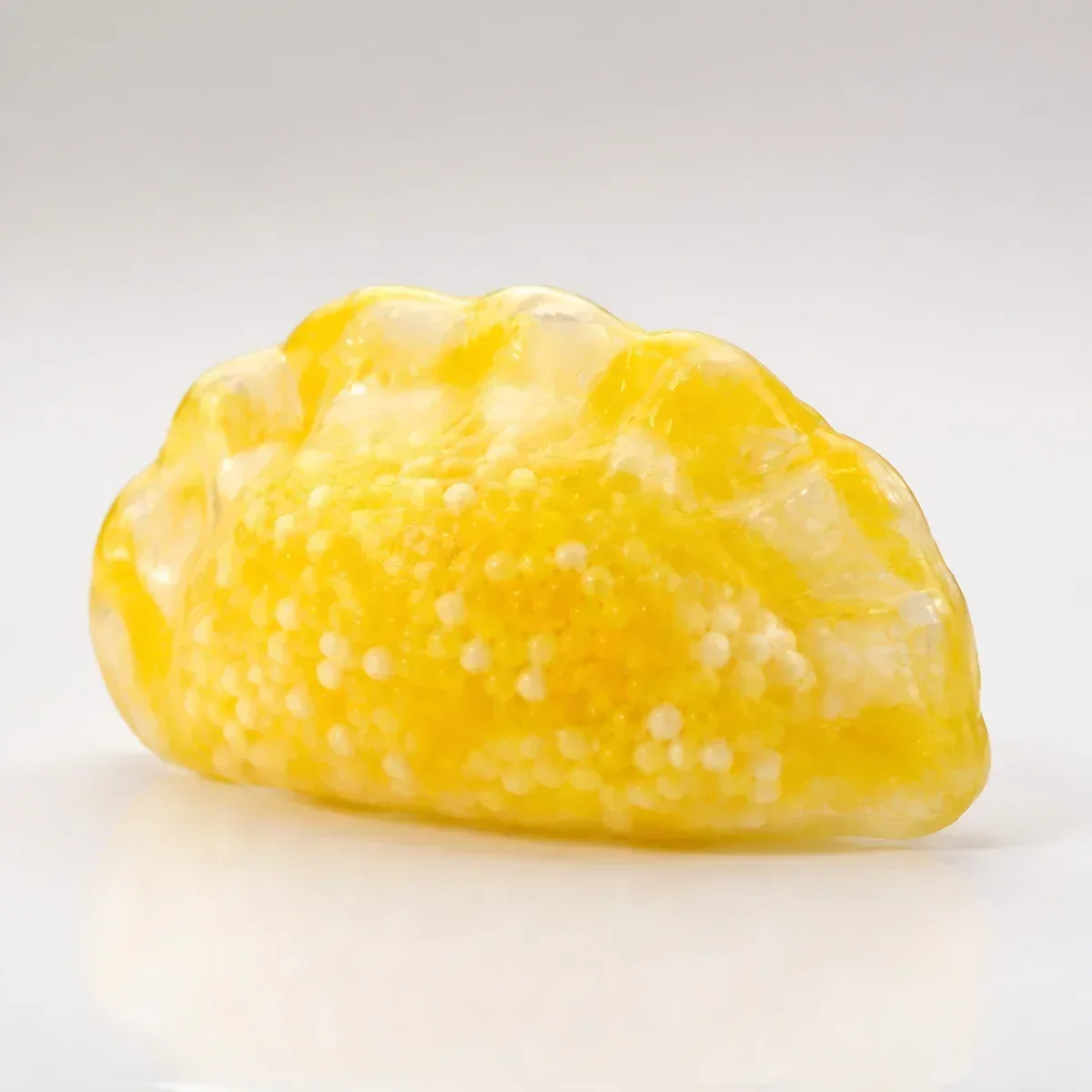 Zesty Yellow Tie Dye Dumpling squishy — Crunchy TPR, Dumpling Squishy family, wholesale from factory Zesty Yellow Tie Dye Dumpling squishy — Crunchy TPR, Dumpling Squishy family, wholesale from factory
